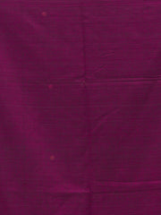 Burgundy Cotton Saree With Sparkling Sequence