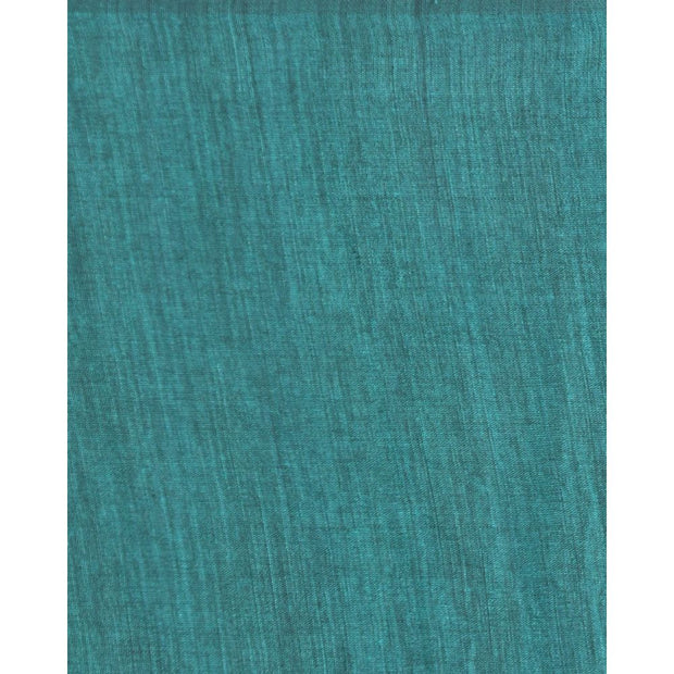 Striking Teal Green Cotton Saree