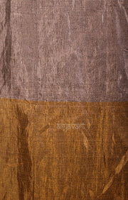Gold & Silver Tissue Linen Saree