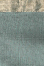 Sea Green Chanderi Silk Saree With Woven Zari Butta