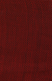 Red Cotton Saree With a Stunning Black and Gold Pallu